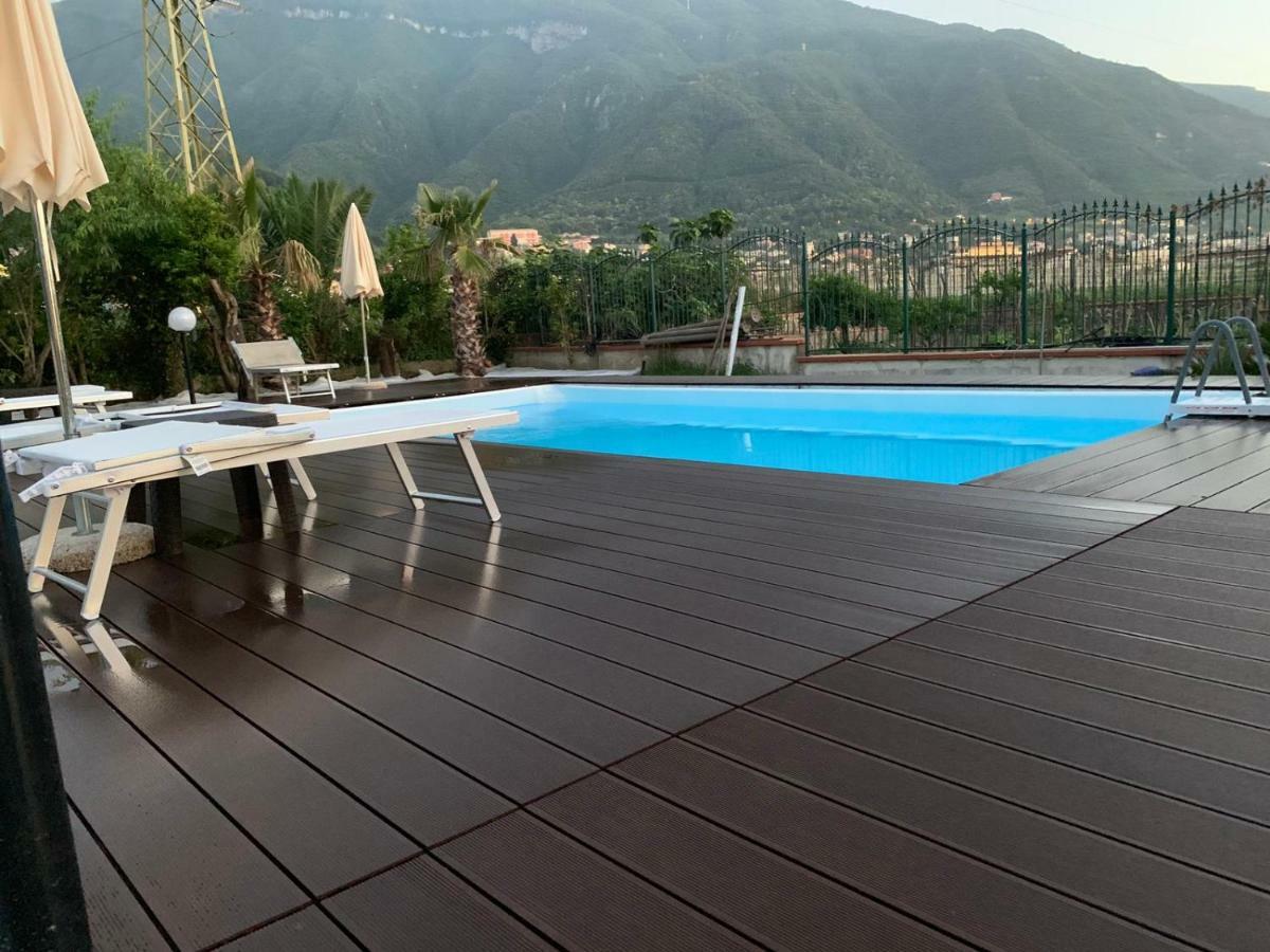 קסטלמרה די סטביה Villa Lucia Terrazza Panoramica מראה חיצוני תמונה