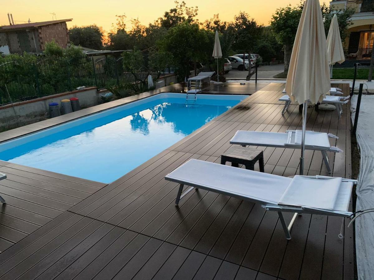 קסטלמרה די סטביה Villa Lucia Terrazza Panoramica מראה חיצוני תמונה