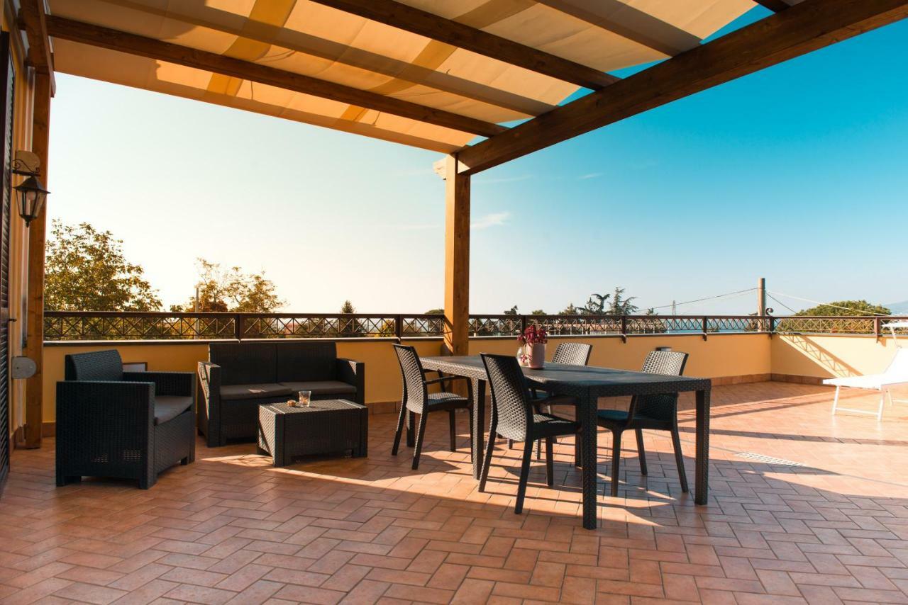 קסטלמרה די סטביה Villa Lucia Terrazza Panoramica מראה חיצוני תמונה